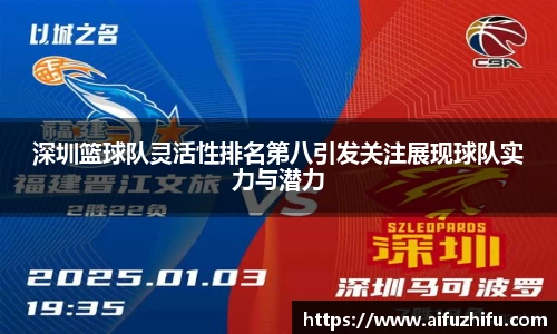 深圳篮球队灵活性排名第八引发关注展现球队实力与潜力