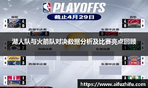 湖人队与火箭队对决数据分析及比赛亮点回顾